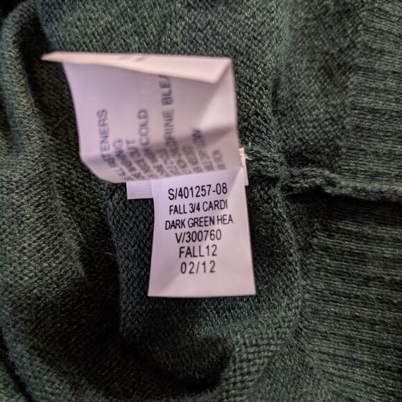 Gap 3/4 Sleeve Button Down Sweater Sz S - Picture 6 of 7